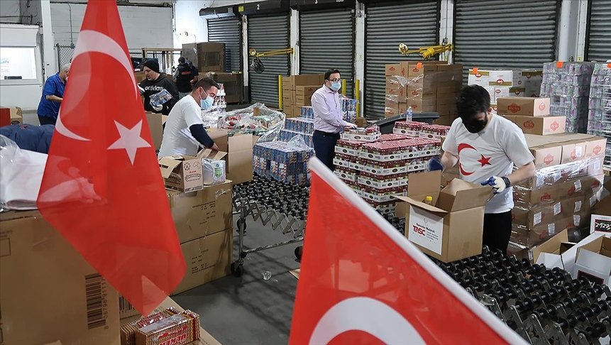 ABD’de Türk Amerikan Yönlendirme Komitesince ramazanda yapılacak yardımlar için hazırlıklara başlandı