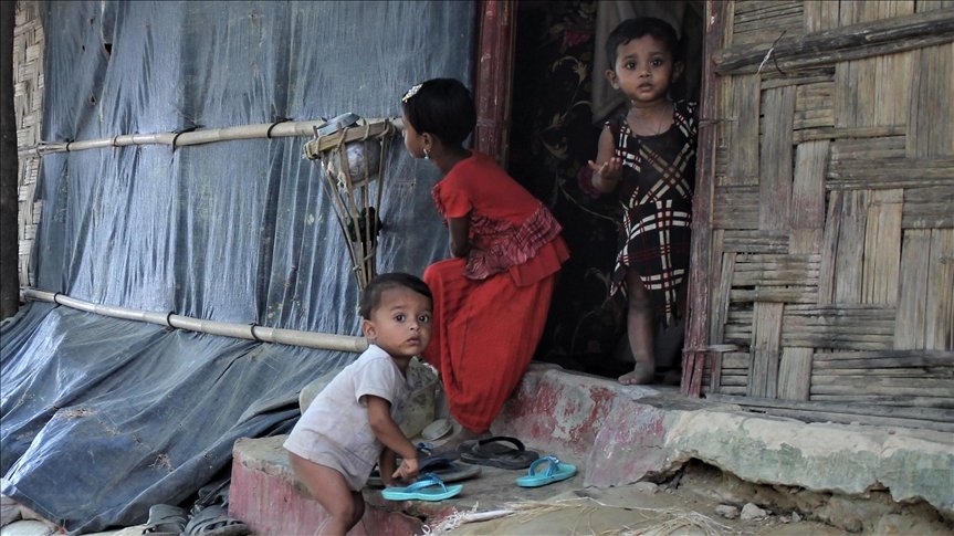 Bangladeş’teki kampta çıkan yangında ailelerinden ayrı düşen Arakanlı çocuklar için çalışma başlatıldı