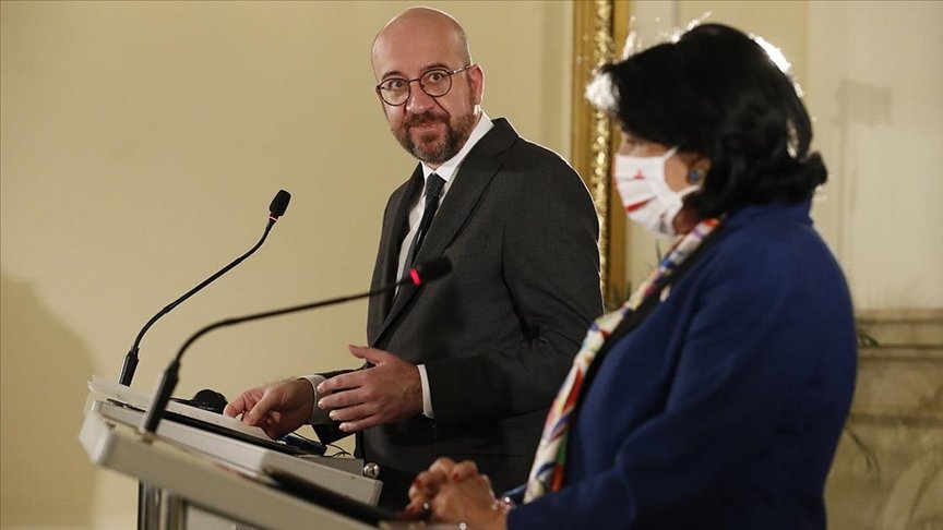 AB Konseyi Başkanı Michel: AB, Gürcistan’ın egemenliğini ve toprak bütünlüğünü korumak istiyor