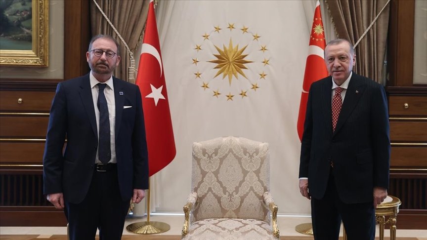 Cumhurbaşkanı Erdoğan, Avrupa Konseyi Parlamenter Meclisi Başkanı Daems’i kabul etti