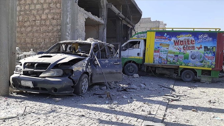 Terör örgütü YPG/PKK, Bab’daki sivillere saldırdı: 1 yaralı