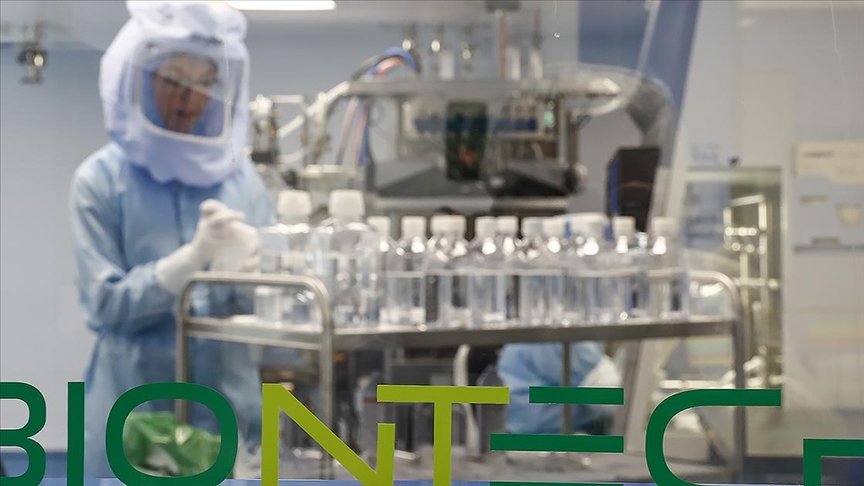 BioNTech’in Marburg’daki Kovid-19 aşısı üretim tesisinin kapıları gazetecilere açıldı