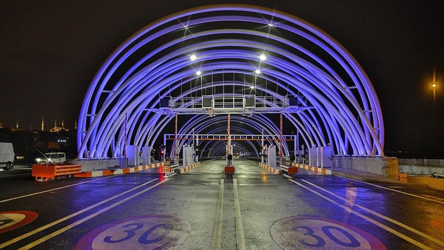 Avrasya Tüneli’ni 4 yılda 4,1 milyon sürücü kullandı