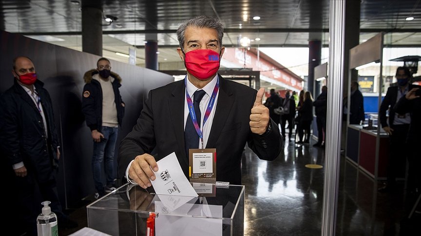 Barcelona’da ikinci Joan Laporta dönemi başladı