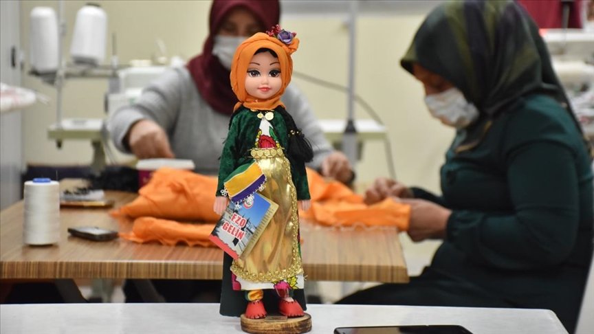 Gaziantep’in Barak kültürü Ezo Gelin bebeklerle tanıtılıyor