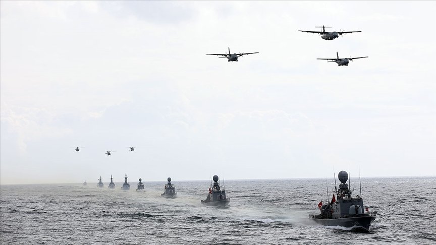 Mavi Vatan-2021 Tatbikatı’nda eğitim hedeflerine ulaşıldı