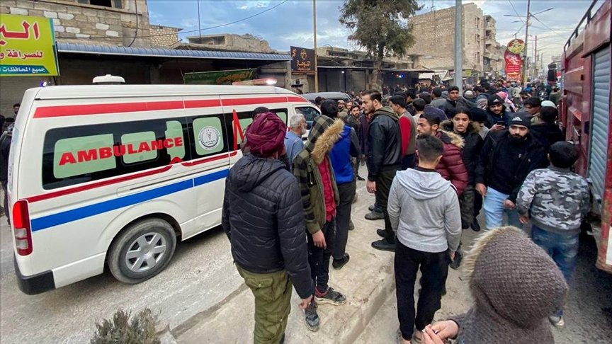 Suriye’nin kuzeyindeki Bab’da bombalı terör saldırısı: 1 ölü, 2 yaralı