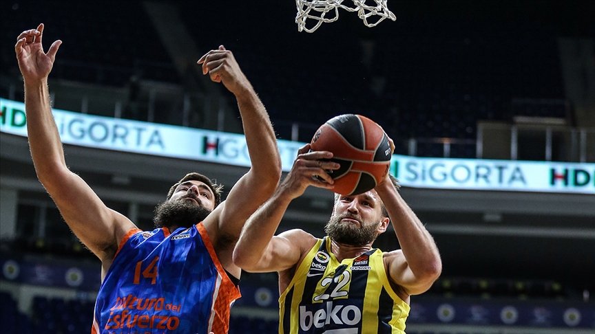 Fenerbahçe Beko, THY Avrupa Ligi’nde yarın Valencia Basket’e konuk olacak