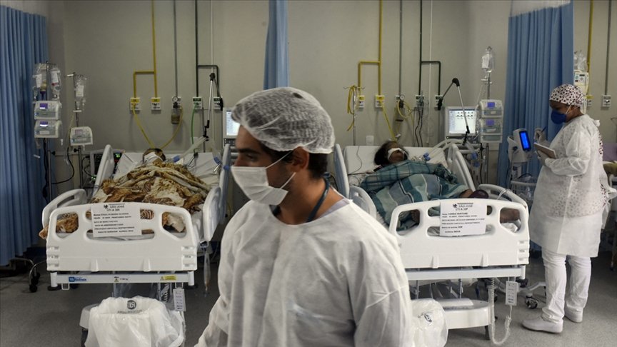 Brezilya’da son 24 saatte 2 bin 216 kişi Kovid-19’dan hayatını kaybetti