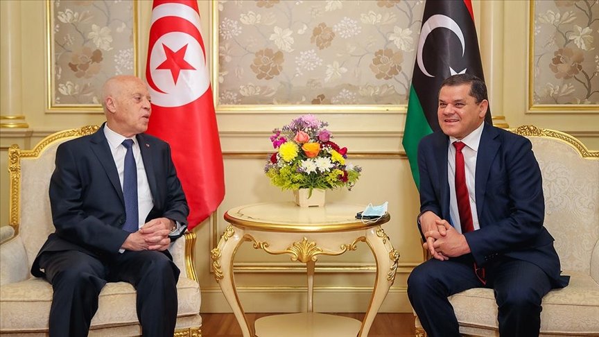 Tunus Cumhurbaşkanı Libya’nın başkentinden ‘görüşlerimiz ortak’ mesajı verdi
