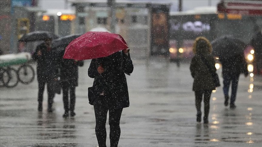 Marmara’nın doğusunda karla karışık yağmur ve kar bekleniyor