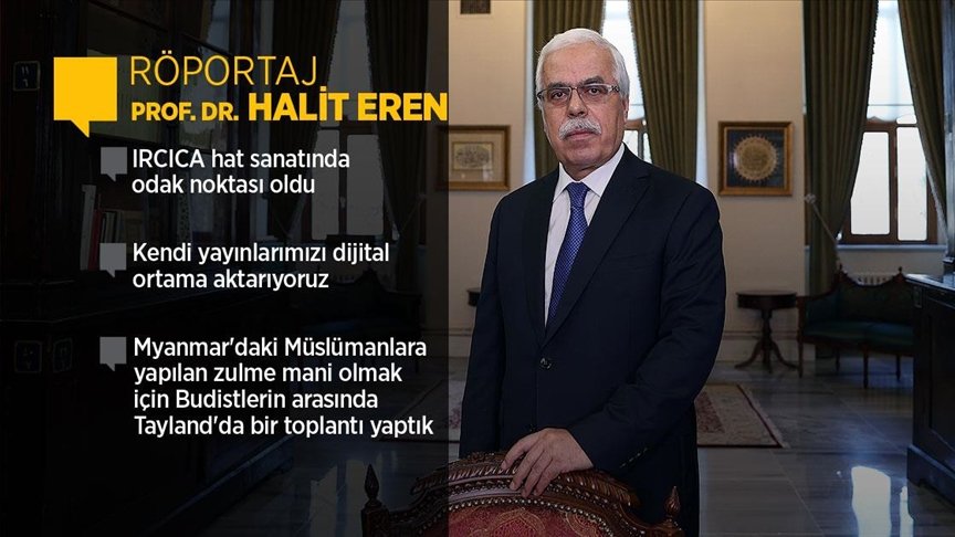 ‘Faaliyetlerimiz İslam kültürünü ortaya çıkarmak mahiyetinde’