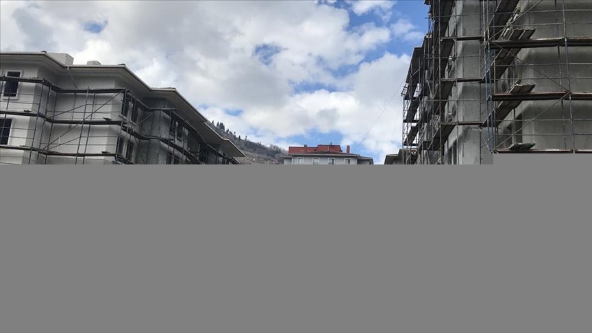 Selden etkilenen Dereli’de afetzedeler için konut yapım çalışmalarında sona gelindi