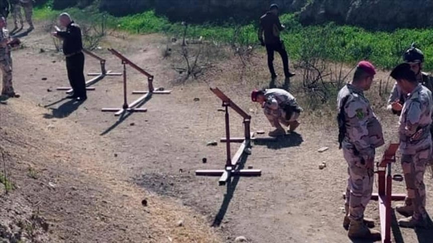 Irak’ta Peşmergeye yönelik dünkü saldırıda kullanılan roket rampaları bulundu