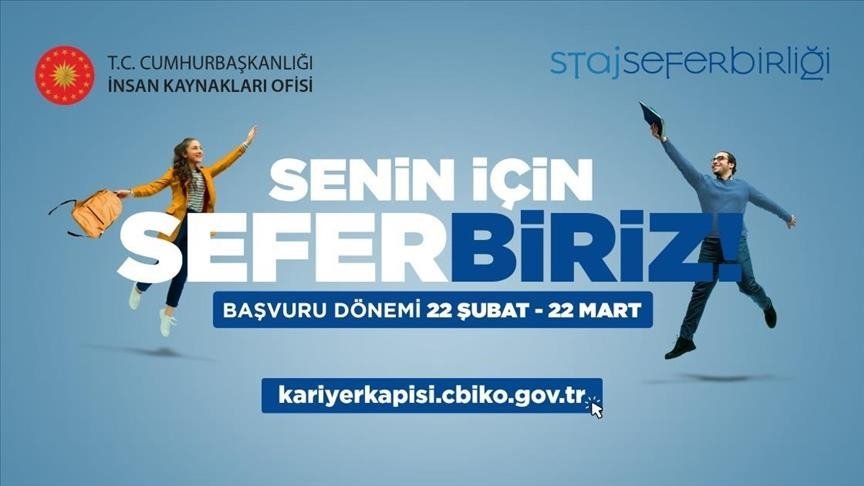 ‘Staj Seferbirliği’ programına rekor başvuru