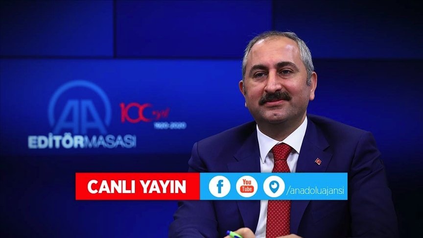 Adalet Bakanı Gül AA Editör Masası’nın konuğu