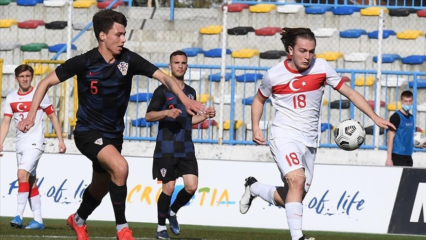 Ümit Milli Futbol Takımı hazırlık maçında Hırvatistan’a 4-1 yenildi