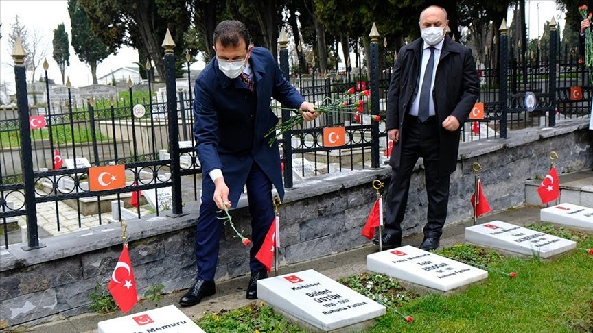 Şehitlikteki törende İBB Başkanı İmamoğlu’na tepki gösteren gazi yakını Yılmaz’dan açıklama