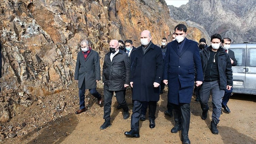 Bakan Kurum: Artvin Yusufeli’ndeki yangında 193 bölümde hasar tespit edildi