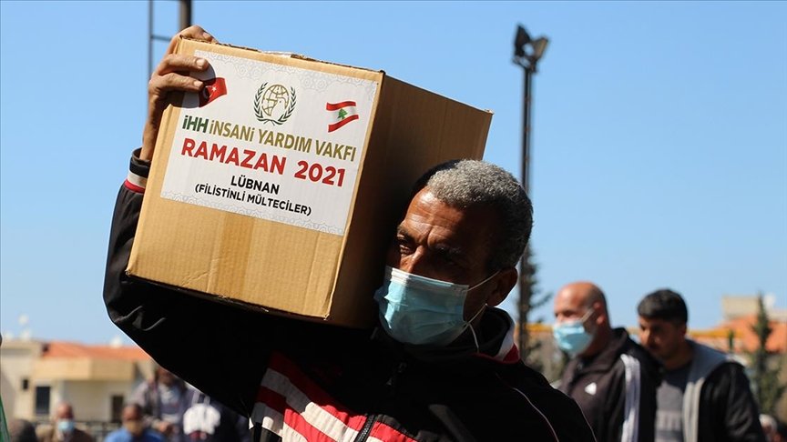 İHH Lübnan’da ramazanın ilk iki gününde 1300 aileye gıda yardımı yaptı