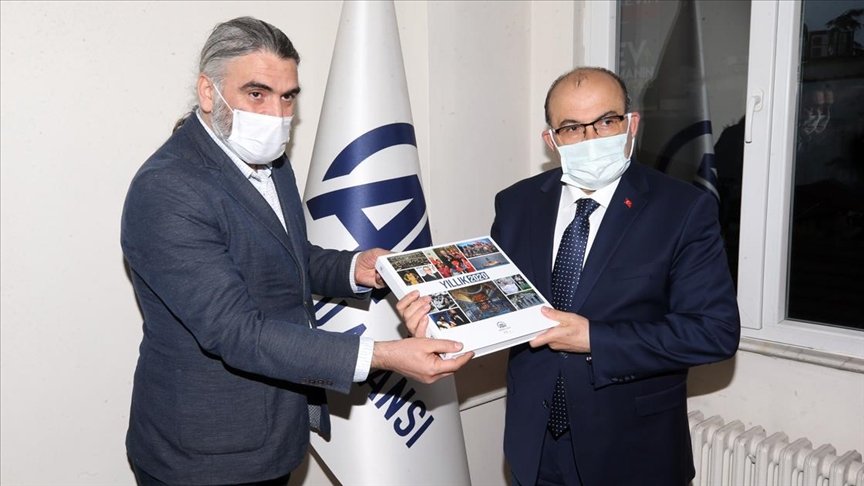 Trabzon Valisi Ustaoğlu, AA’nın 101. kuruluş yıl dönümünü kutladı
