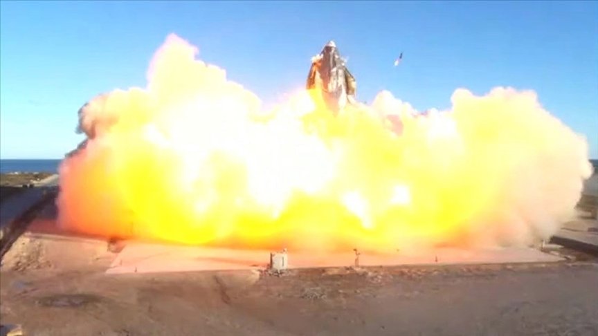 SpaceX, Starship mekiğinin 30 Mart’taki fırlatma testinde yakıt sızıntısı sonucu infilak ettiğini açıkladı