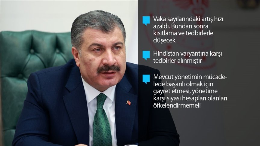 Bakan Koca: Çok yakında Sputnik V aşısı da devreye girecek