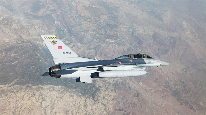 Irak’ın kuzeyinde terör örgütü PKK’ya ait hedefler vuruldu