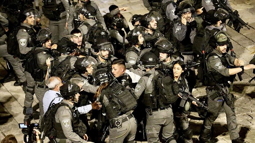 İsrail polisinin Doğu Kudüs’te Filistinlilere müdahalesi altıncı gününde