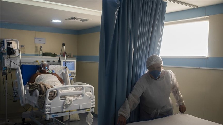 Brezilya’da bir günde Kovid-19’dan 3 bin 808 kişi hayatını kaybetti