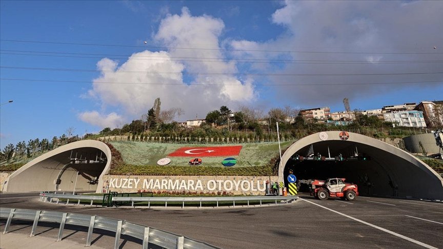Kuzey Marmara Otoyolu’nun 7’nci kesimi açılışa hazır