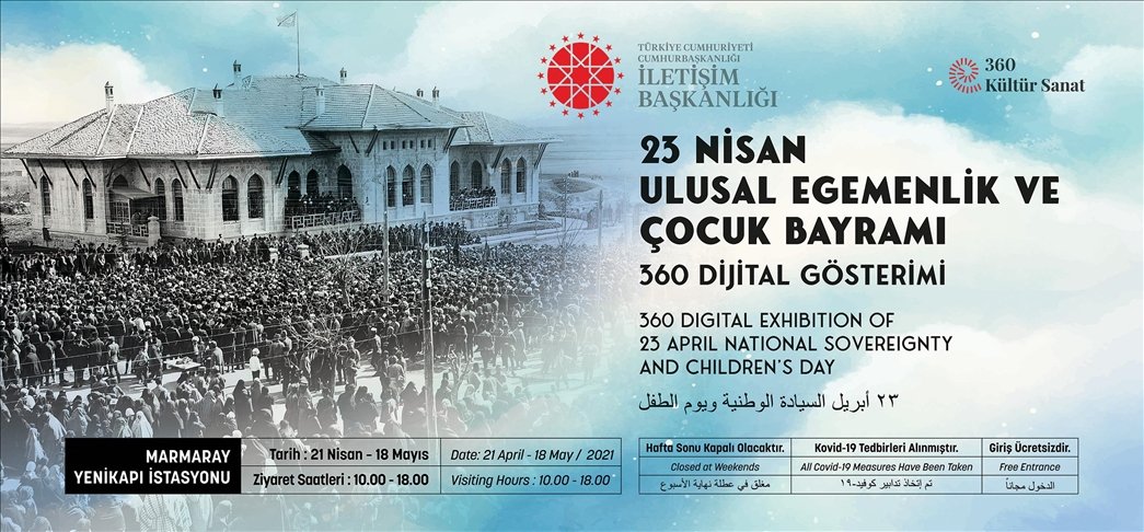 Cumhurbaşkanlığı İletişim Başkanlığından 23 Nisan’a özel sergi