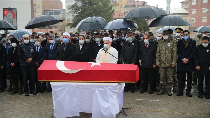 Şehit Uzman Çavuş Hacı Halil Kızılay, Malatya’da son yolculuğuna uğurlandı