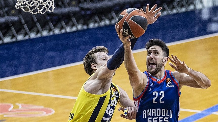 THY Avrupa Ligi’nde Anadolu Efes ile Fenerbahçe Beko’nun play-off maç programı belli oldu