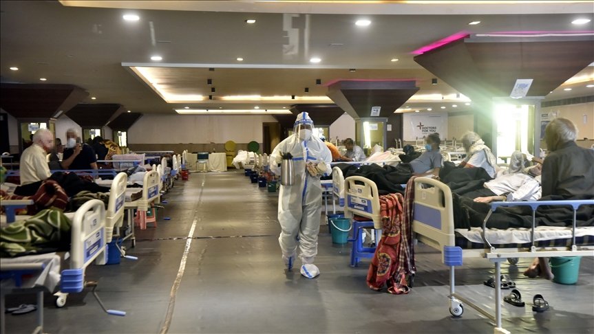Hindistan’da  22 Kovid-19 hastası oksijen tankında meydana gelen sızıntı nedeniyle öldü