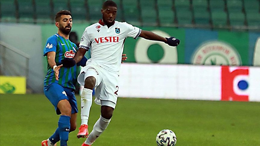 Çaykur Rizespor – Trabzonspor maçında gol çıkmadı