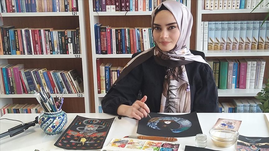 İllüstrasyonla minyatür sanatına farklı bir boyut kazandırmak istiyor