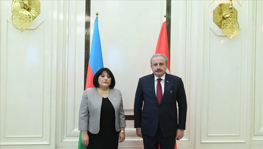 Azerbaycan Milli Meclis Başkanı Gafarova, Şentop’a, Biden’ın açıklamasından duyduğu üzüntüyü ifade etti