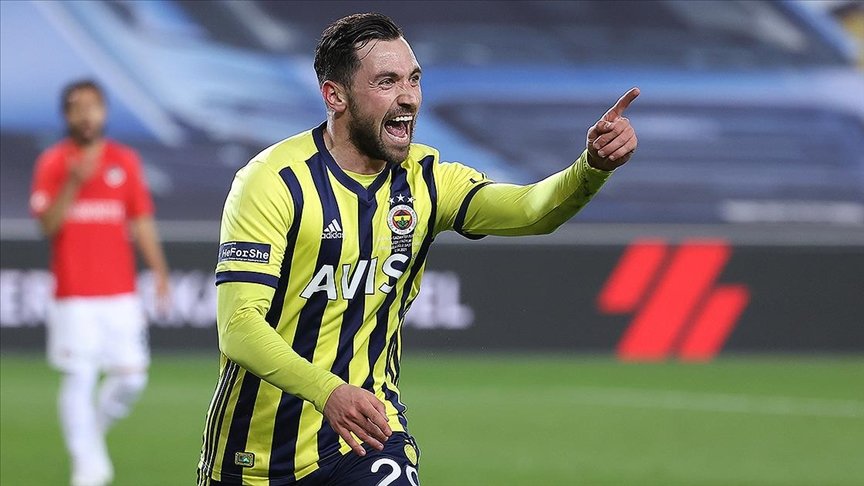 Sinan Gümüş Süper Lig’deki 100. maçında gol atmanın mutluluğunu AA ile paylaştı