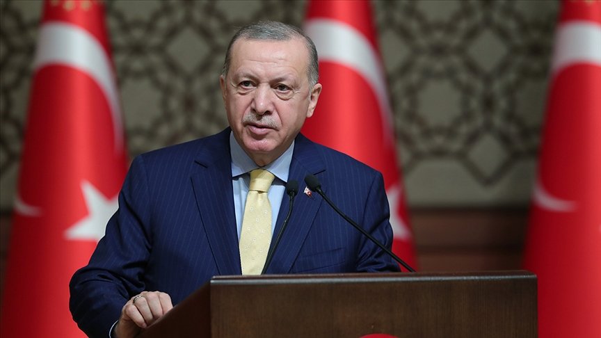 Cumhurbaşkanı Erdoğan, Alparslan Türkeş’i vefatının 24. yılında andı