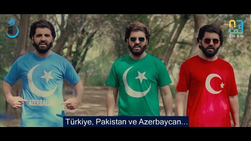 Pakistanlı sanatçı ‘Türkiye-Azerbaycan-Pakistan’ arasındaki kültürel bağlara dikkati çekmek için şarkı besteledi