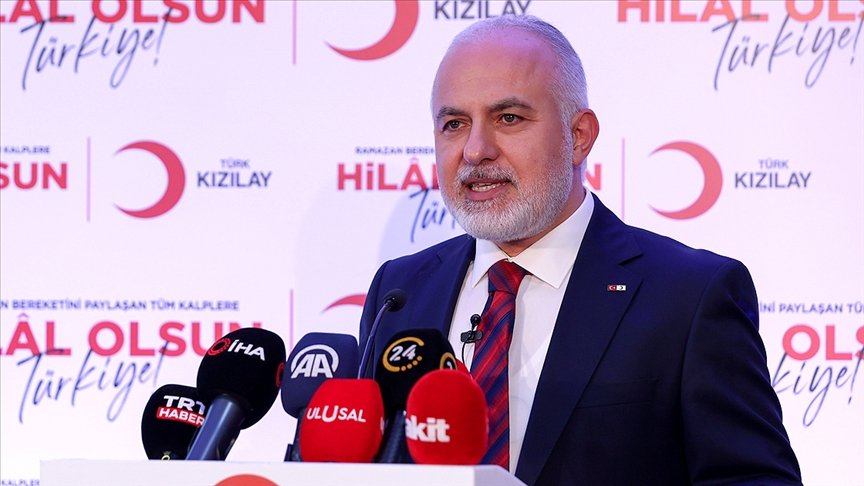 Türk Kızılay Genel Başkanı Kerem Kınık: Bu ramazan 8 milyon ihtiyaç sahibine ulaşmayı hedefliyoruz