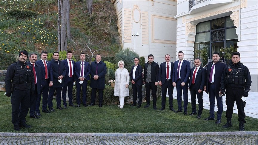 Emine Erdoğan, emniyet teşkilatının Polis Haftası’nı kutladı