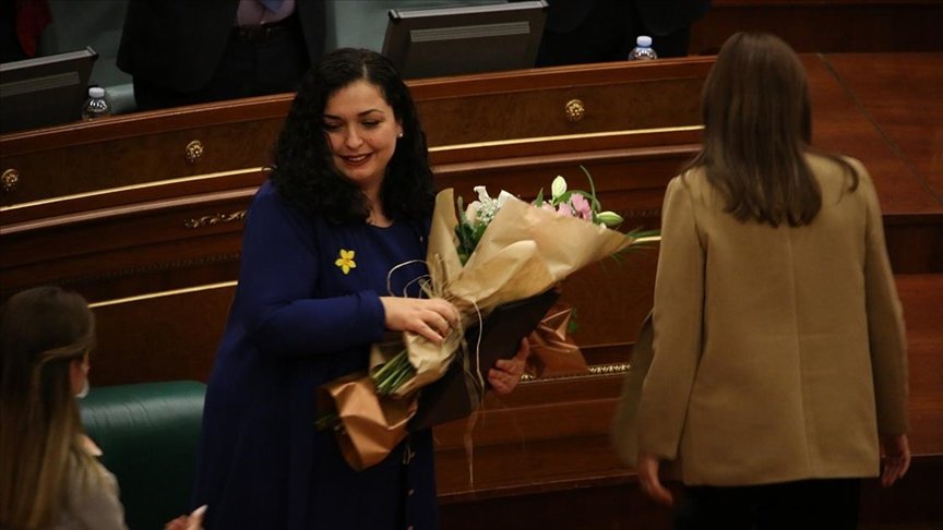 Vyosa Osmani, Kosova’nın yeni cumhurbaşkanı seçildi