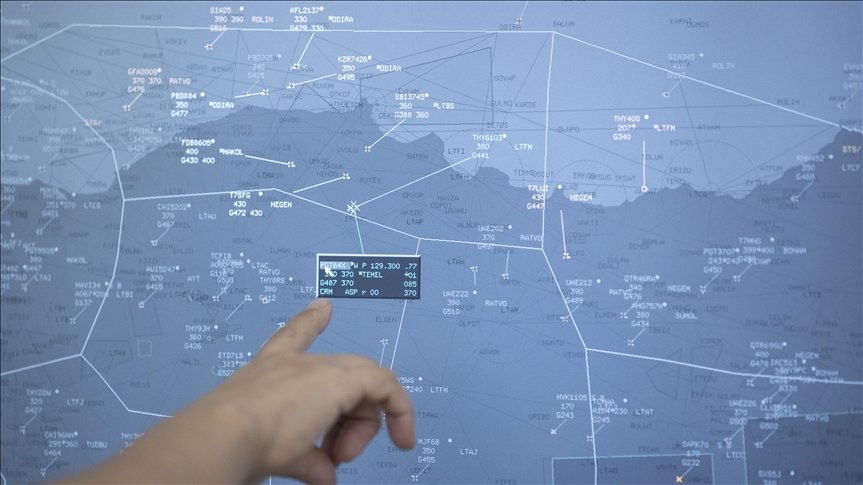 Türkiye’nin gökyüzü trafiği Hava Trafik Kontrol Merkezi’nden yönetiliyor