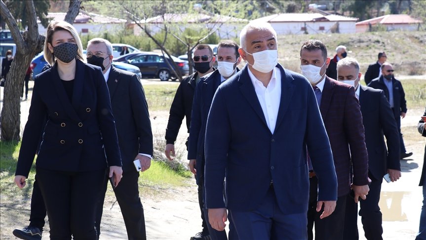 Kültür ve Turizm Bakanı Ersoy Arnavutluk’ta Karavasta Ulusal Parkı’nı ziyaret etti