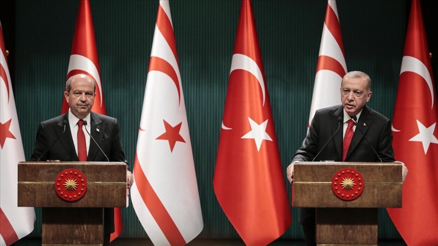 Cumhurbaşkanı Erdoğan, KKTC Cumhurbaşkanı Tatar’a başsağlığı diledi