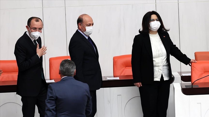 Kabineye atanan üç yeni isim TBMM’de yemin etti
