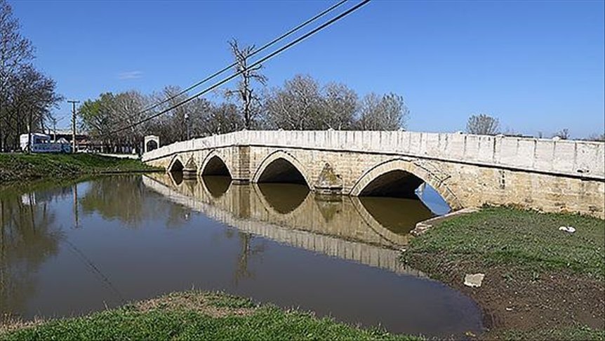 Edirne’de geçen hafta ‘sarı alarm’ verilen Tunca Nehri’nin debisi düşüşe geçti