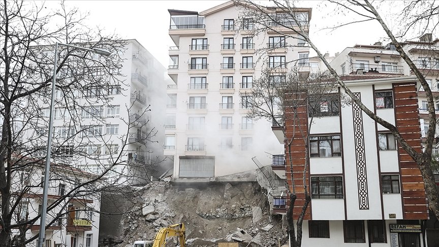 Ankara’da Açelya Apartmanı için yıkılma riski oluşturanlara soruşturma